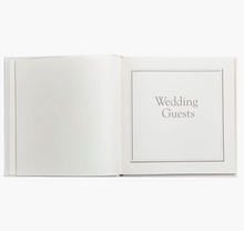 Load image into Gallery viewer, Wedding Journal - White Pebble Grain Leather
