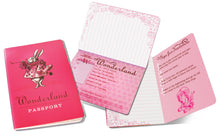 Load image into Gallery viewer, Wonderland Passport Notebook