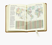Load image into Gallery viewer, World Travel Journal - Tan Leather