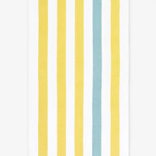 Load image into Gallery viewer, Yellow & Sea Glass Laguna Beach Towel