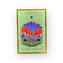 Load image into Gallery viewer, Yosemite, California - Enamel Magnet