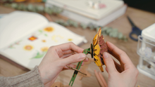 Load image into Gallery viewer, 3D Wooden Flower Puzzles: Sunflower