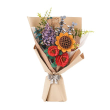 Load image into Gallery viewer, 3D Wooden Flower Puzzle Bouquet