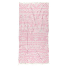 Load image into Gallery viewer, Aztec Turkish Beach Towels 33x66 Fouta Peshtemal Hammam Pool: Green