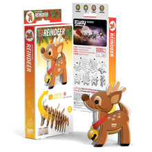 Load image into Gallery viewer, EUGY Reindeer 3D Puzzle