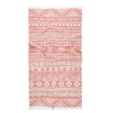 Load image into Gallery viewer, Aztec Turkish Beach Towels 33x66 Fouta Peshtemal Hammam Pool: Green