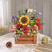 Load image into Gallery viewer, 3D Flower Puzzle Wooden Bloom Box
