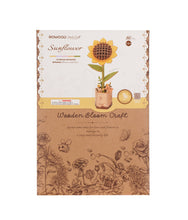 Load image into Gallery viewer, 3D Wooden Flower Puzzles: Sunflower