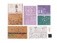 Load image into Gallery viewer, 3D Wooden Flower Puzzle: Lilac