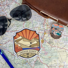Load image into Gallery viewer, Oregon Dunes - 4" Vinyl Sticker