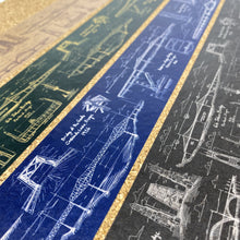 Load image into Gallery viewer, Architectural Bridge Washi - Oregon - Parchment