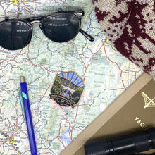 Load image into Gallery viewer, Multnomah Falls - Large Enamel Pin