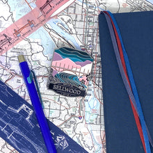 Load image into Gallery viewer, Sellwood Bridge - Large Enamel Pin