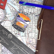 Load image into Gallery viewer, Ross Island Bridge - Large Enamel Pin