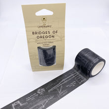 Load image into Gallery viewer, Architectural Bridge Washi - Oregon - Charcoal