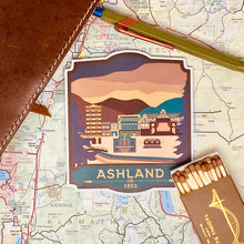Load image into Gallery viewer, Ashland, Oregon - 4" Vinyl Sticker
