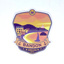 Load image into Gallery viewer, Bandon Oregon - 4" Vinyl Sticker