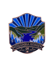 Load image into Gallery viewer, Columbia Gorge - Large Enamel Pin