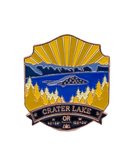 Load image into Gallery viewer, Crater Lake - Large Enamel Pin
