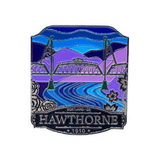 Load image into Gallery viewer, Hawthorne Bridge - Large Enamel Pin