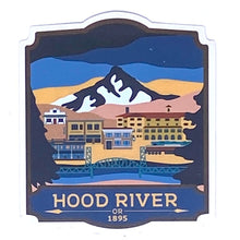 Load image into Gallery viewer, Hood River, Oregon - 4" Vinyl Sticker
