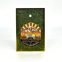 Load image into Gallery viewer, Mount Rainier, Washington - Large Enamel Pin