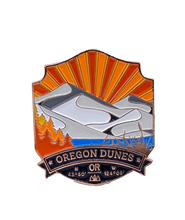 Load image into Gallery viewer, Oregon Dunes - Large Enamel Pin