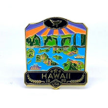 Load image into Gallery viewer, State of Hawaii - Enamel Magnet
