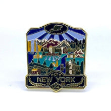 Load image into Gallery viewer, State of New York - Enamel Magnet