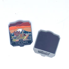 Load image into Gallery viewer, Tacoma Washington - Enamel Magnet