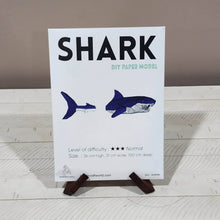 Load image into Gallery viewer, Shark Origami Wall Art
