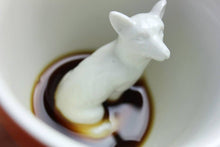 Load image into Gallery viewer, Ceramic FOX Surprise Mug Gift (11 oz.- Red Orange): Red Orange
