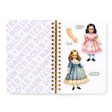 Load image into Gallery viewer, Brass Monkey Haunted Dolls Sticker Book
