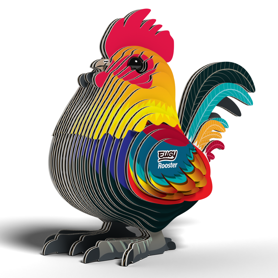 EUGY Rooster 3D Puzzle