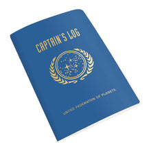 Load image into Gallery viewer, Star Trek Captain&#39;s Log Notebook
