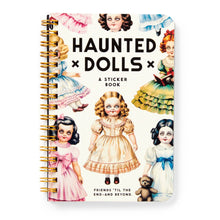 Load image into Gallery viewer, Brass Monkey Haunted Dolls Sticker Book
