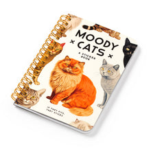 Load image into Gallery viewer, Brass Monkey Moody Cats Sticker Book
