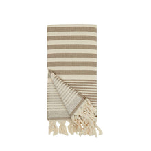 Load image into Gallery viewer, Andalusya Turkish Towels Summer Bath Beach Pool Terrybacking: Egean Blue
