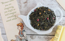 Load image into Gallery viewer, Anne of Green Tea Gables - Loose Tea Tin with Bookmark: Black
