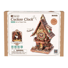 Load image into Gallery viewer, ROKR Cuckoo Clock DIY 3D Puzzle Kit
