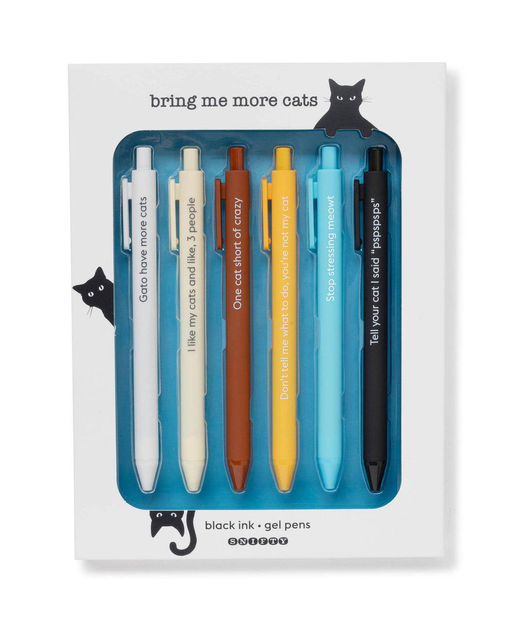 BRING ME MORE CATS QUOTABLE PEN SET