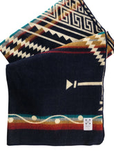 Load image into Gallery viewer, Achuar Blanket - Dark Navy - Beyond Borders
