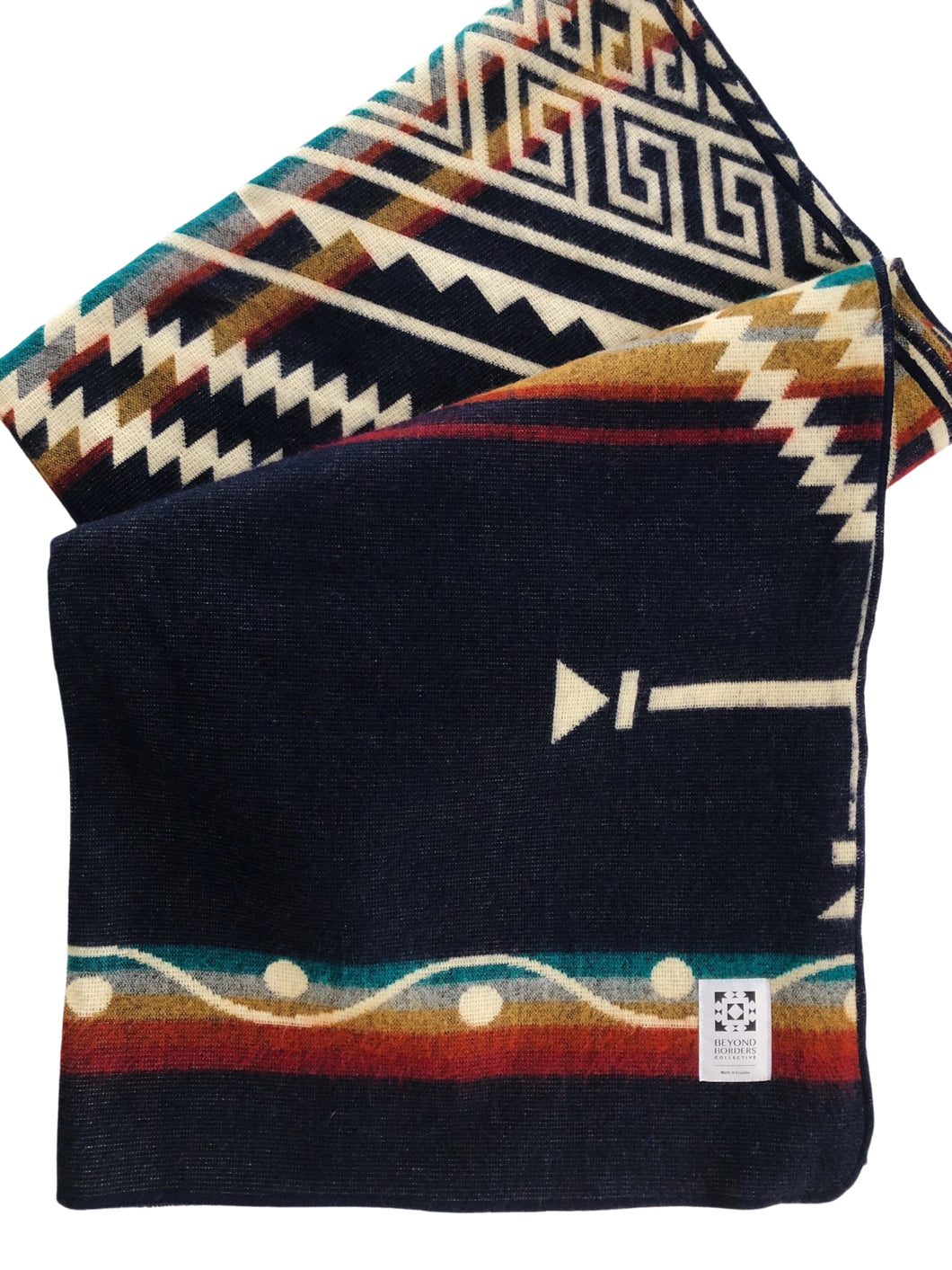 Achuar Blanket - Dark Navy - Beyond Borders