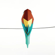 Load image into Gallery viewer, Bee-Eater - Bird 3D Paper Figure By Plego
