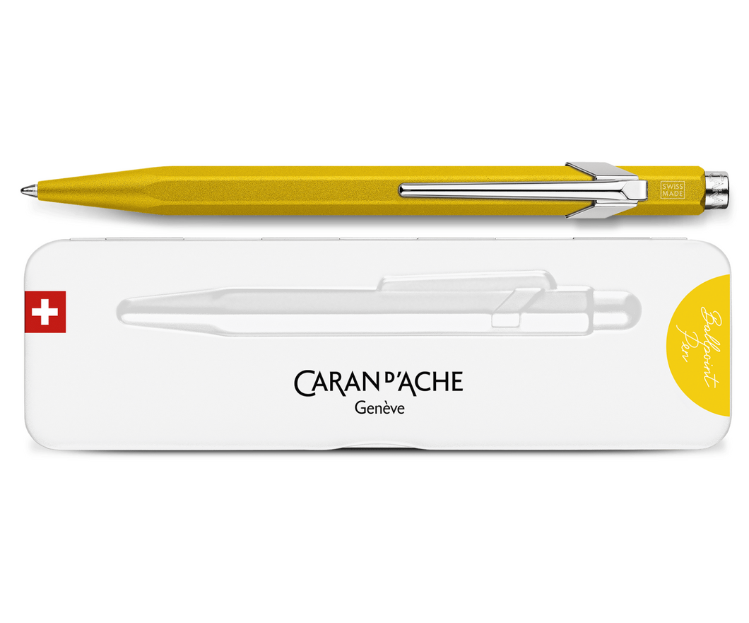 Caran d'Ache - Ballpoint Pen 949 - Colormat-x - Yellow