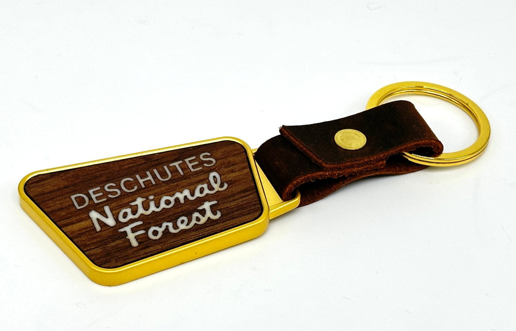 Deschutes National Forest Keychain