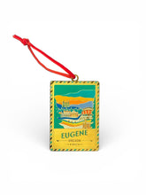 Load image into Gallery viewer, Eugene, Oregon - Postcard Ornament
