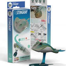 Load image into Gallery viewer, Eugy 3D Stingray Puzzle
