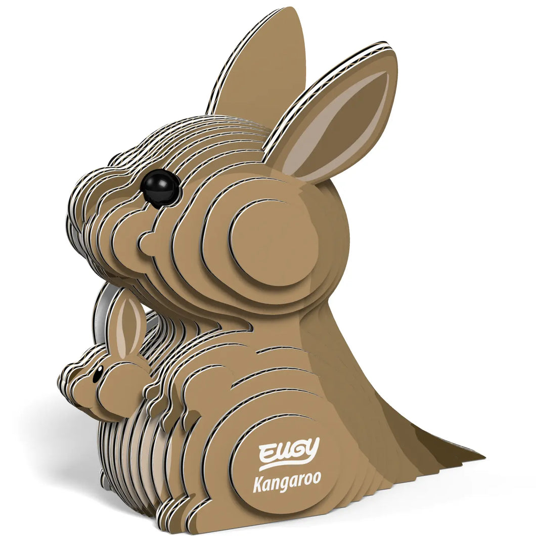 Eugy 3D Kangaroo Puzzle