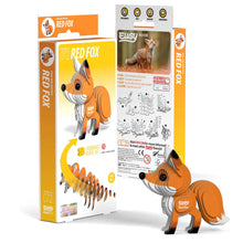 Load image into Gallery viewer, Eugy 3D Red Fox Puzzle
